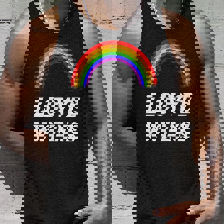 Lgbt フラッグ プライド ポケット レインボー Love Wins パーティー レインボー タンクトップ 彼への贈り物