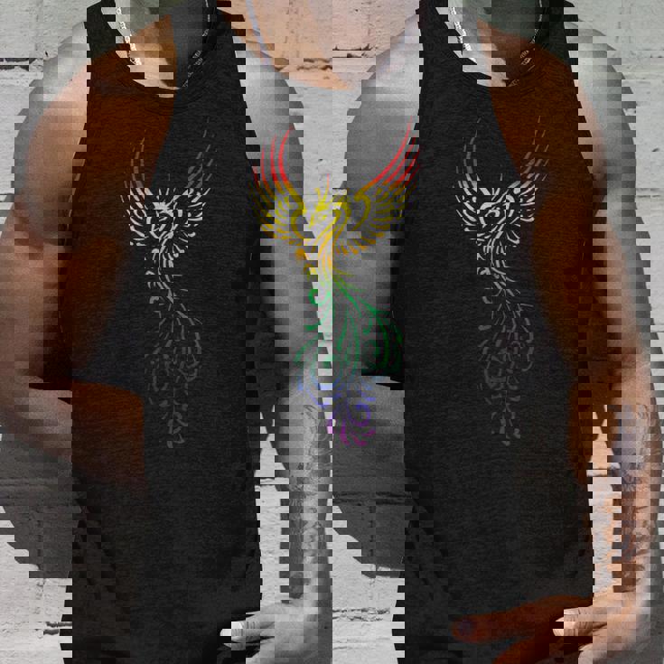 Lgbtq プライド フェニックス フェニックス フェニックス タンクトップ 彼への贈り物