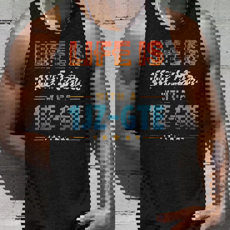 Life Is 100 Percent Better With A 1Jz-Gte タンクトップ 彼への贈り物