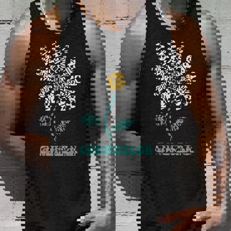 Life-Is Good Counselor ユーモア 勇気 開放性 楽しい 愛 タンクトップ 彼への贈り物