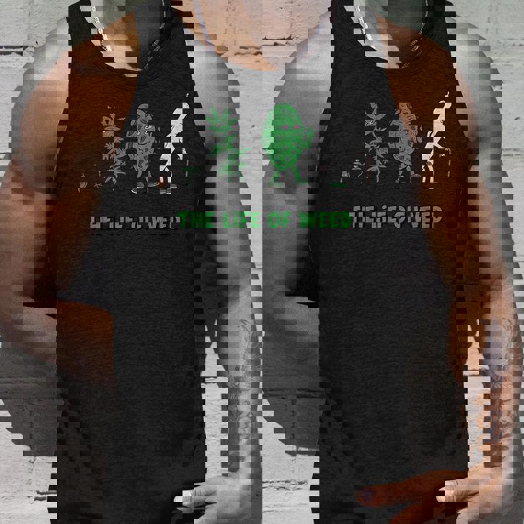 Life Of Weed マリファナ 大麻の引用句 タンクトップ 彼への贈り物