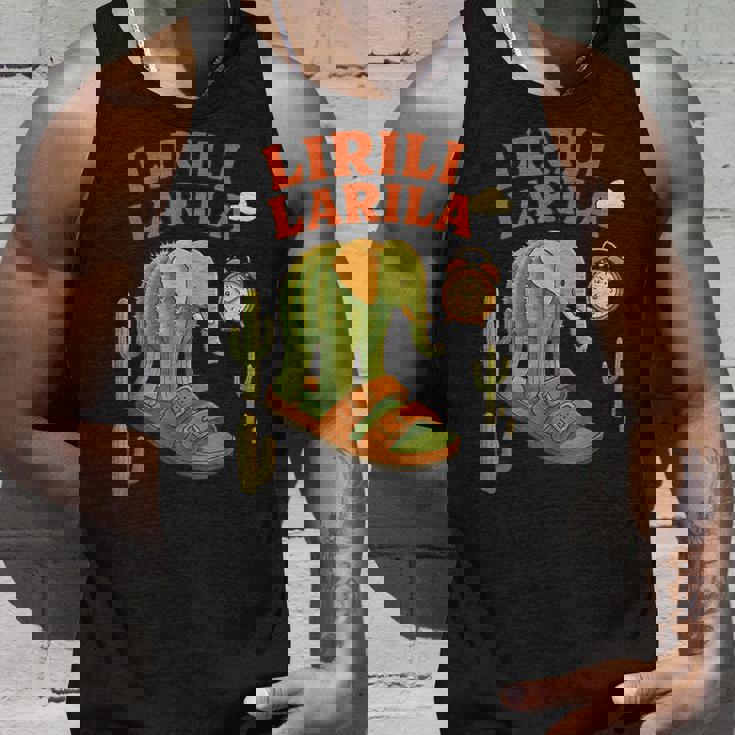 Lirili Larila イタリアのブレインロットミーム タンクトップ 彼への贈り物