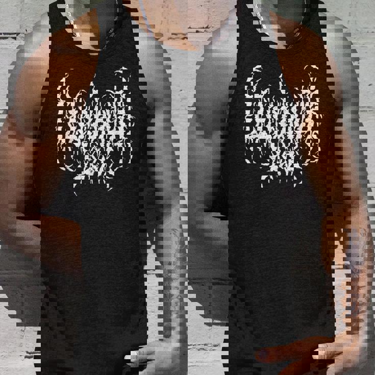 Live Life Laugh Love デスメタルスタイル タンクトップ 彼への贈り物