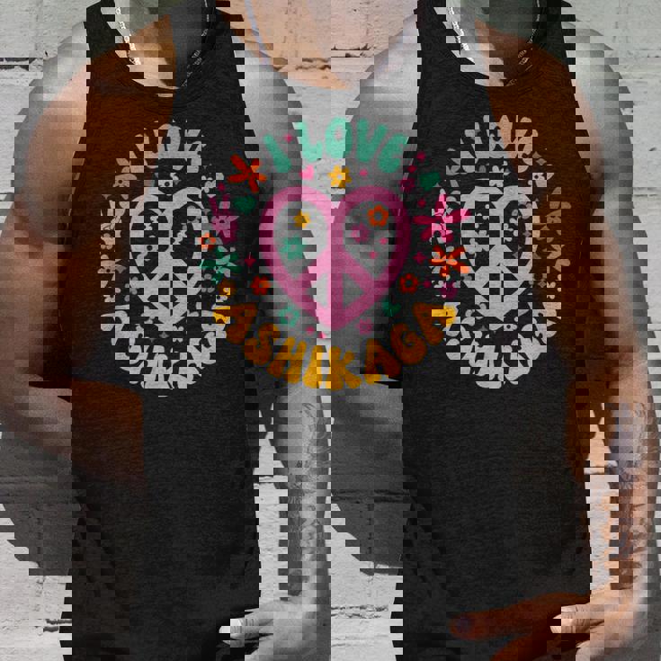 I Love Ashikaga 足利大好き タンクトップ 彼への贈り物