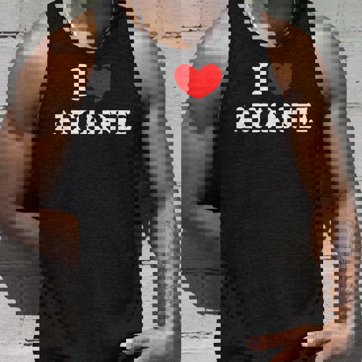 I Love Ayane 私は愛する Ayane タンクトップ 彼への贈り物