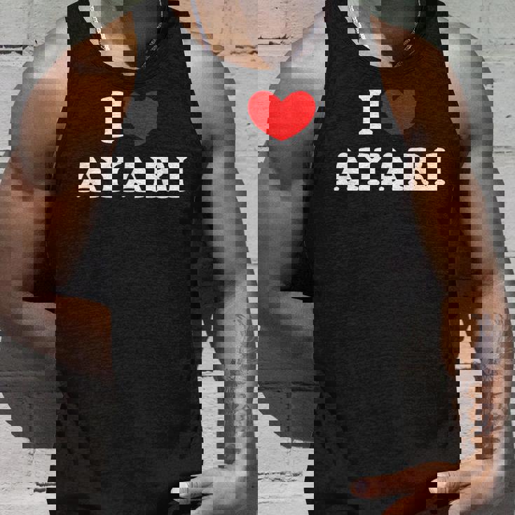 I Love Ayari 私は愛する Ayari タンクトップ 彼への贈り物