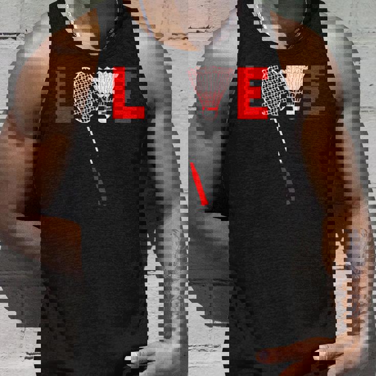 Love Badminton レトロバドミントンラバー タンクトップ 彼への贈り物