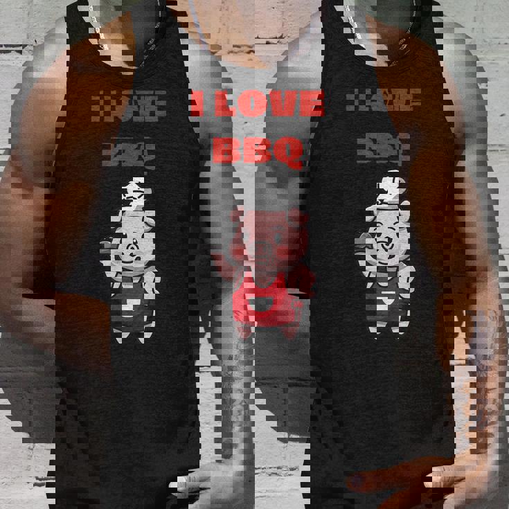 I Love Bbq グリル & スモーカー タンクトップ 彼への贈り物