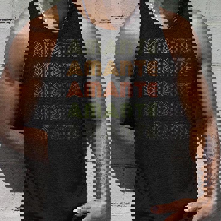 Love Heart Amante グランジ ビンテージスタイル ブラック アマンテ タンクトップ 彼への贈り物