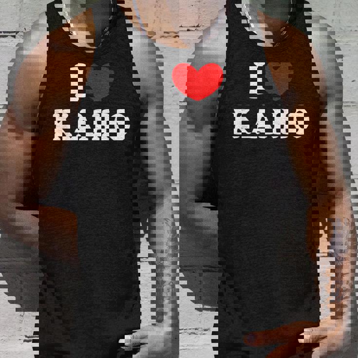I Love Kaho 私は愛する Kaho タンクトップ 彼への贈り物