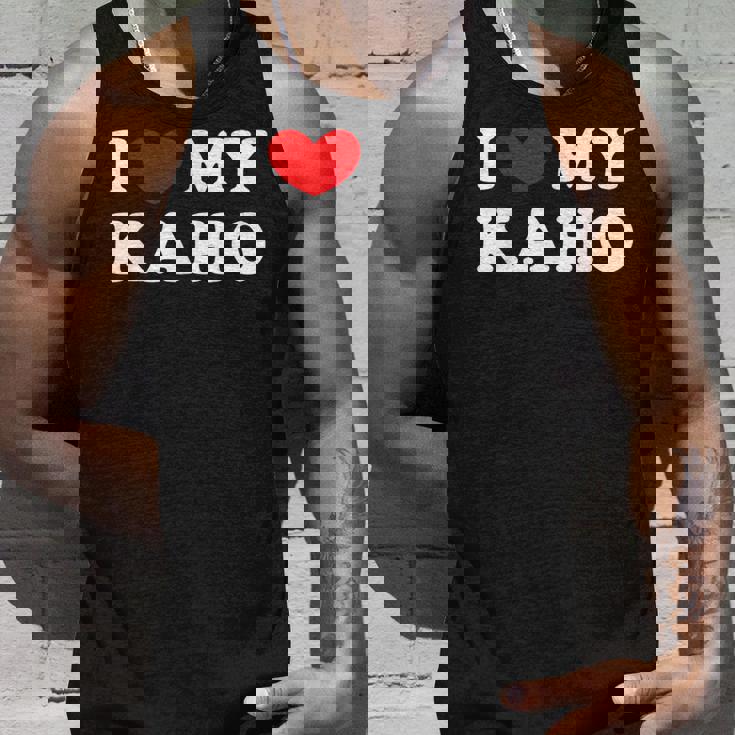 I Love My Kaho カホ大好き タンクトップ 彼への贈り物