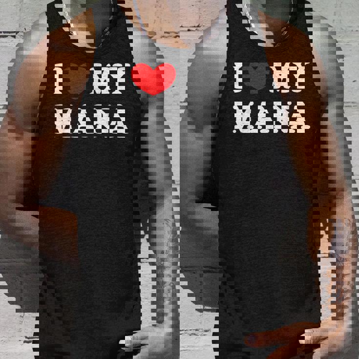 I Love My Mana アイ・ラブ・マイ・マナ タンクトップ 彼への贈り物