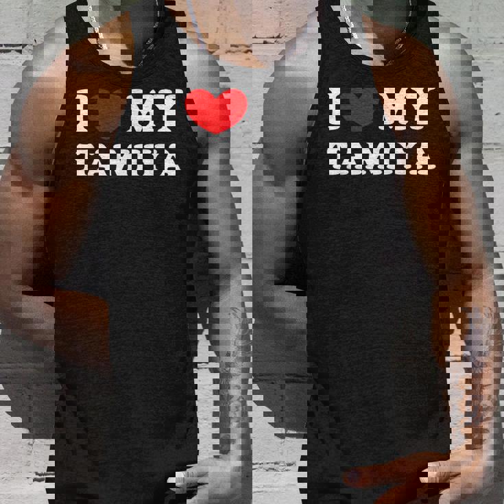 I Love My Tamiya タミヤが大好きです タンクトップ 彼への贈り物