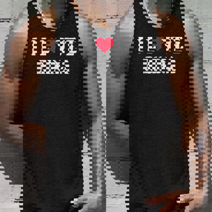 I Love Rina マッチング ガールフレンド&ボーイフレンド リナの名前 タンクトップ 彼への贈り物