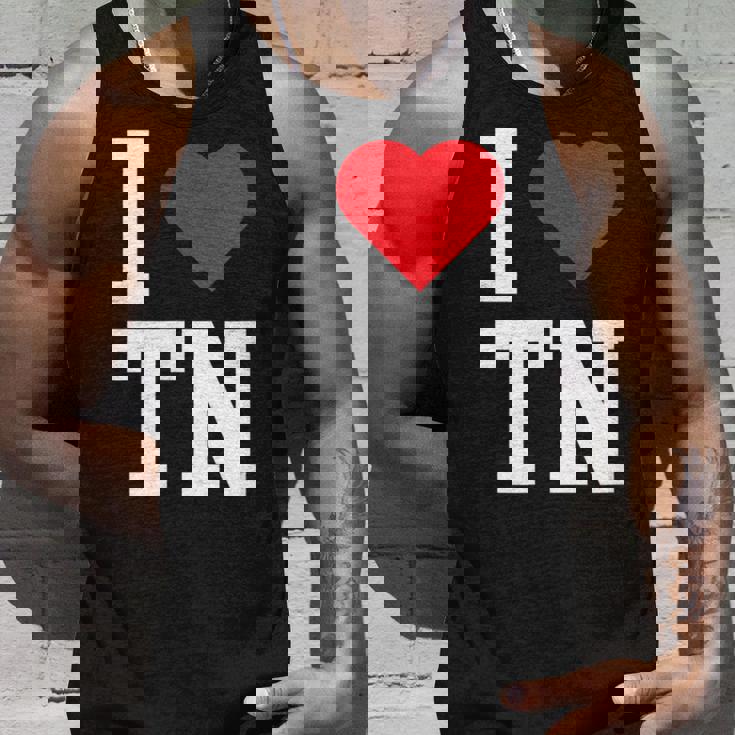 I Love Tennessee Tn Throwback Classic タンクトップ 彼への贈り物