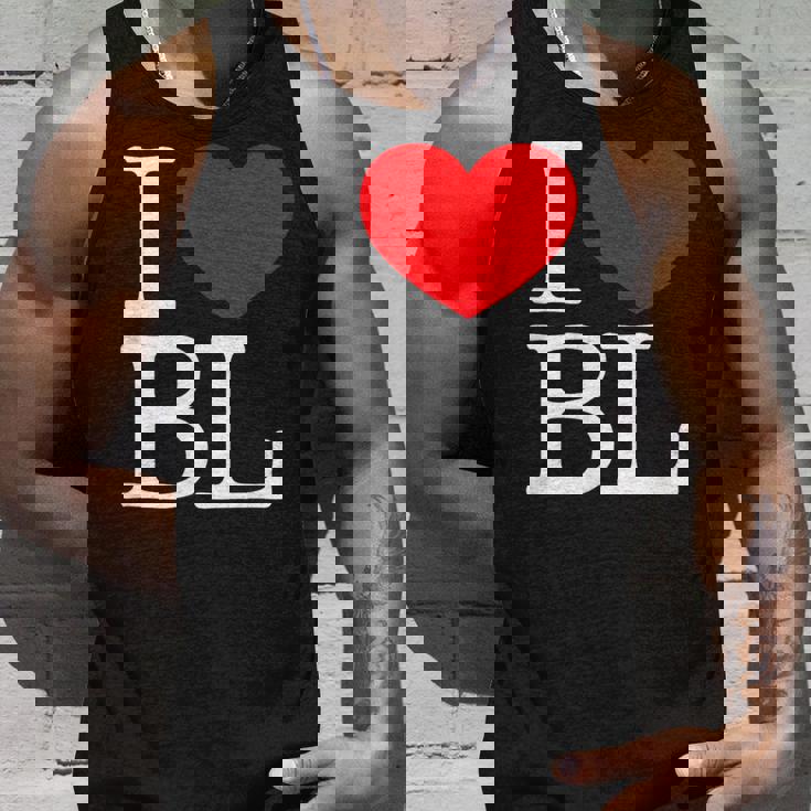 I Love ハート Bl タンクトップ 彼への贈り物