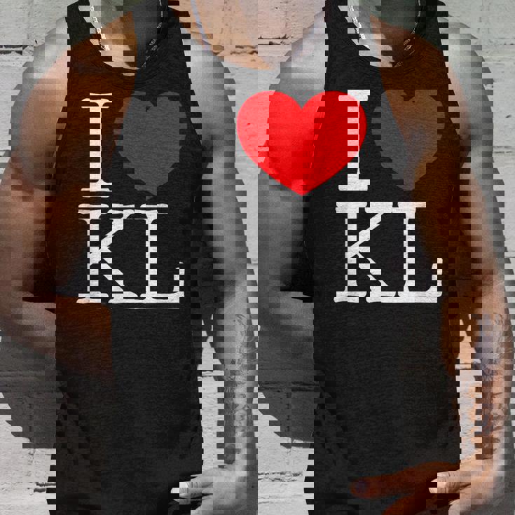 I Love ハート Kl タンクトップ 彼への贈り物