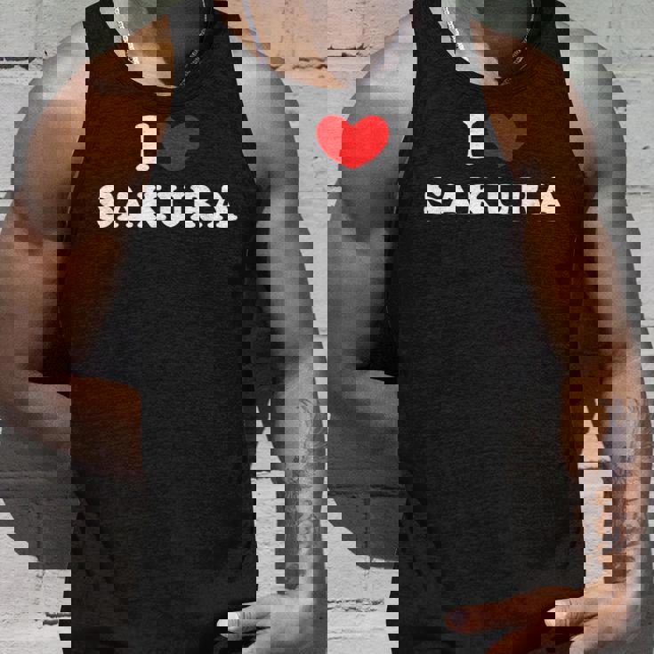 I Loveakura 私は愛するakura タンクトップ 彼への贈り物