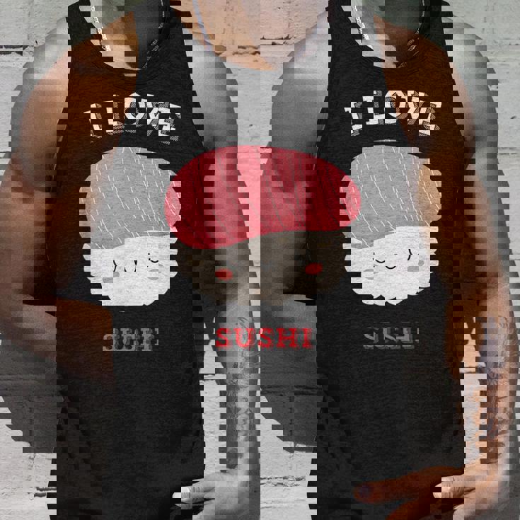 I Loveushi I Loveushi Japan Food 巻にぎり魚 タンクトップ 彼への贈り物