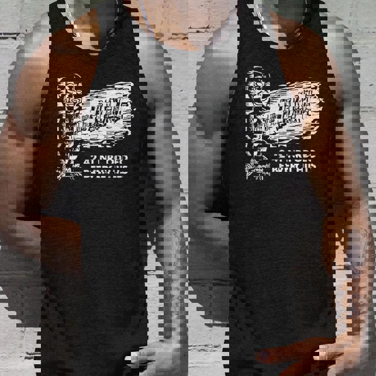 Luau Tiki Bar ビバリーヒルズ ロサンゼルス レトロ ヴィンテージ タンクトップ 彼への贈り物