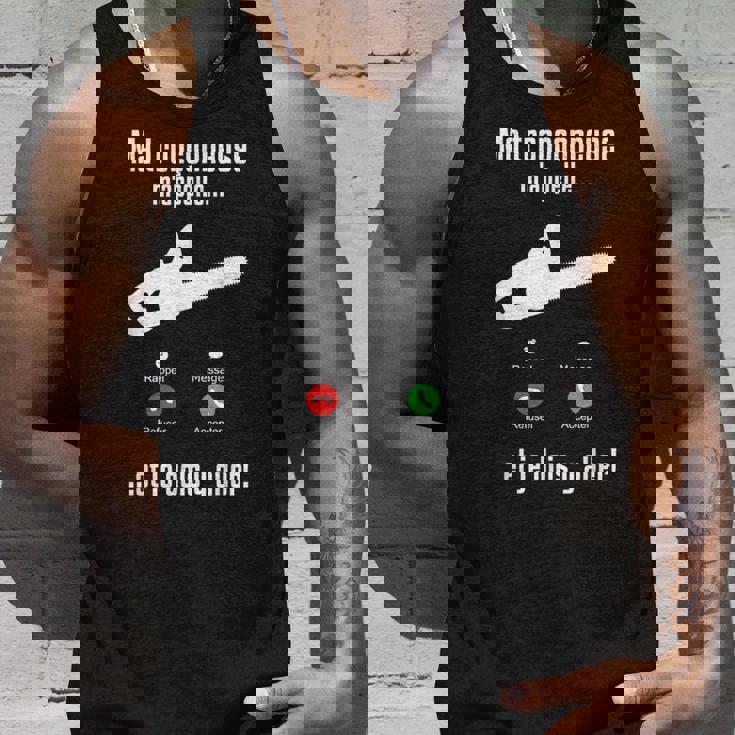 M'appelle チェーンソー ランバージャック&林業チェーンソー タンクトップ 彼への贈り物