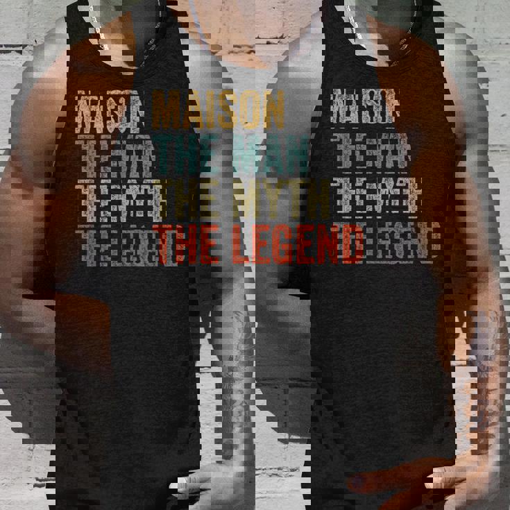 Maison The Man The Myth The Legend タンクトップ 彼への贈り物