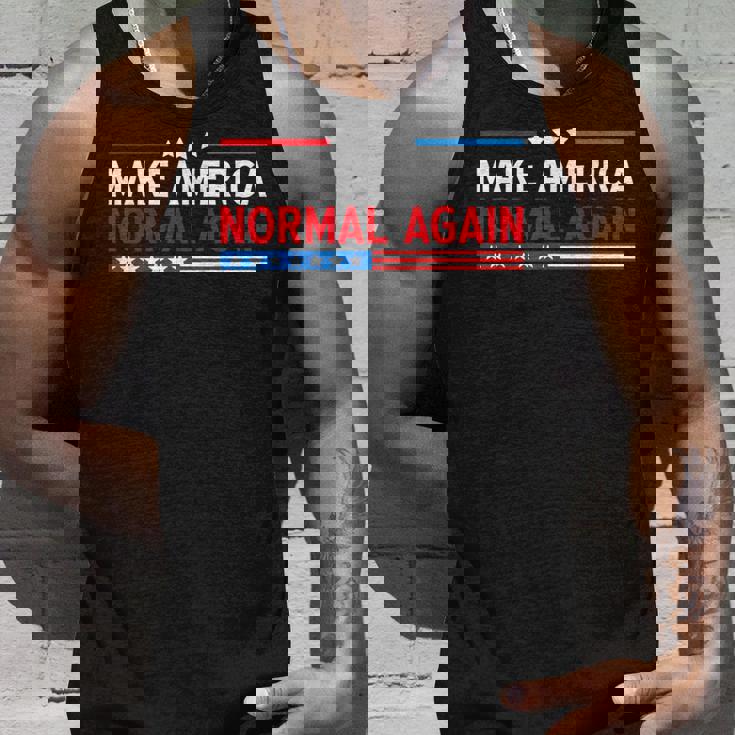 Make America Normal Again 2024 プレジデンシャル タンクトップ 彼への贈り物