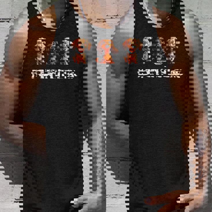 Be Matchless ファニー・ダックスフンド タンクトップ 彼への贈り物