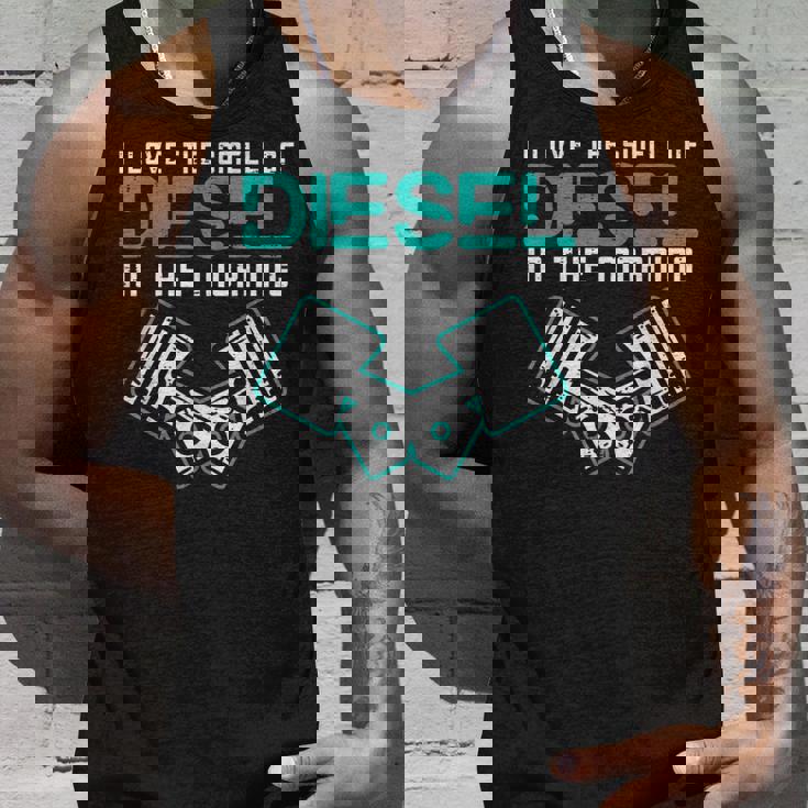 Mechanic Lovemell Of Diesel In Morning Car Auto メンズ タンクトップ 彼への贈り物