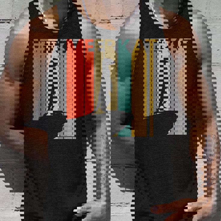 Meerkat ミーアキャット 動物 タンクトップ 彼への贈り物