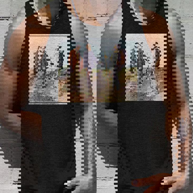 The Meeting Bonjour Monsieur Courbet ギュスターヴ・クールベ作 タンクトップ 彼への贈り物