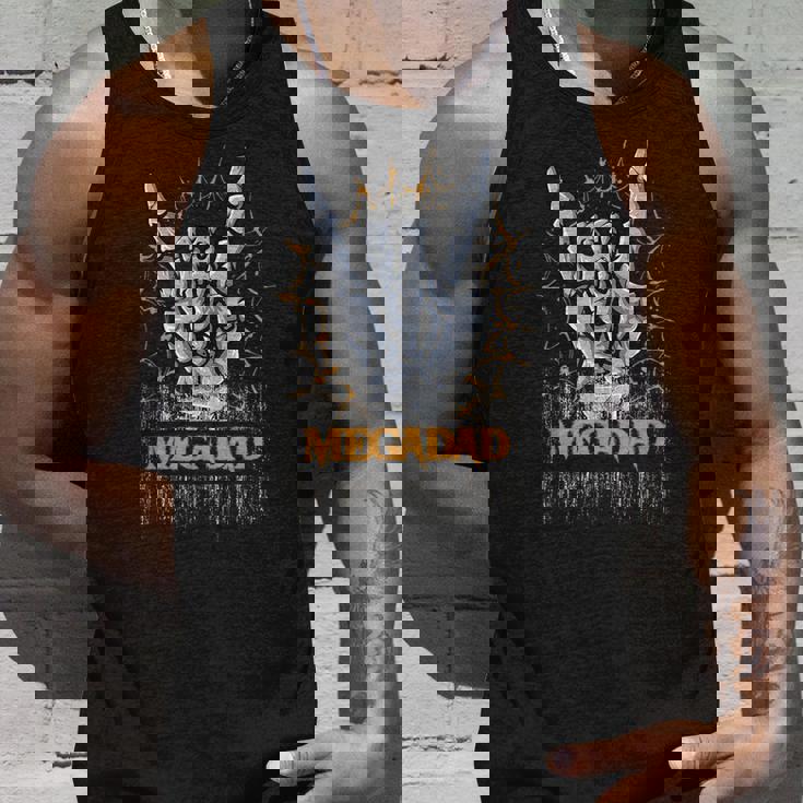 Megadad Rock Heavy Metal Chitarra Elettrica Dad Rock And Roll Canotta Regalos para él