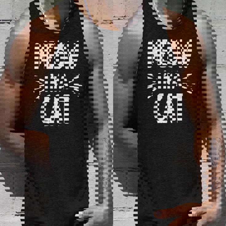 Meow I'm Cat おもしろい子猫好きデザイン タンクトップ 彼への贈り物