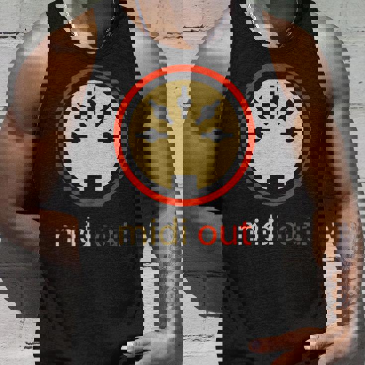 Midi Out 5極 Din オーディオシンセサイザー ヴィンテージステレオ タンクトップ 彼への贈り物