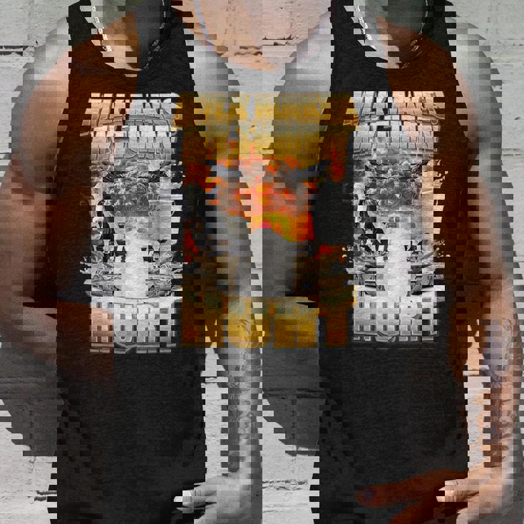 Milk Make My Tammy Hurt Cow Meme タンクトップ 彼への贈り物