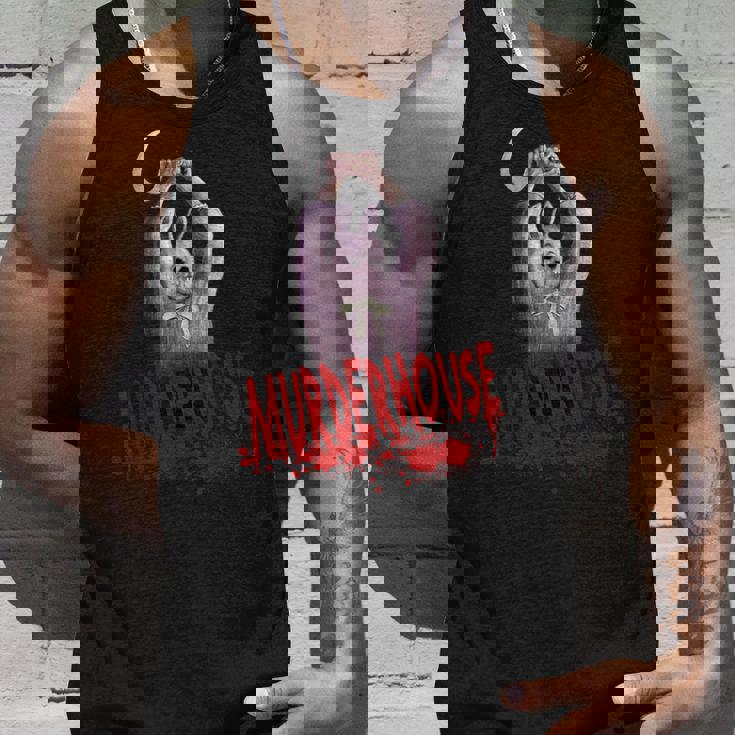 Murder House イースターバニー サバイバル ホラー ゲーム マニアック タンクトップ 彼への贈り物