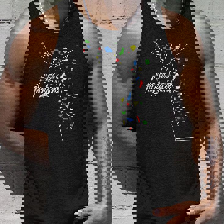 My Kind Of Playground ボルダリングとロッククライミング タンクトップ 彼への贈り物