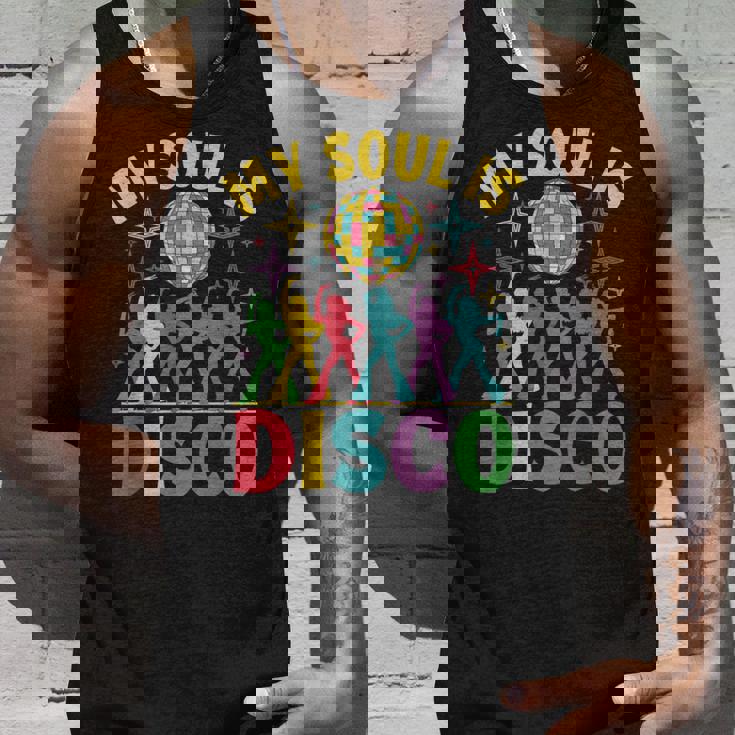 Myoul Is Disco ヴィンテージ 70年代 ダンシング レトロ ダンスミュージック タンクトップ 彼への贈り物