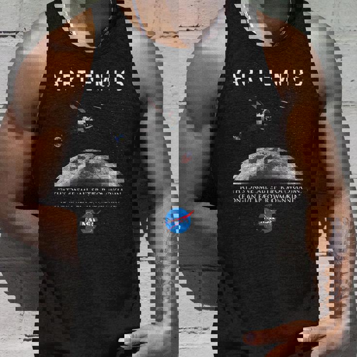 Nasa アルテミス オリオン ムーン インシグニア ミートボール ロゴ タンクトップ 彼への贈り物