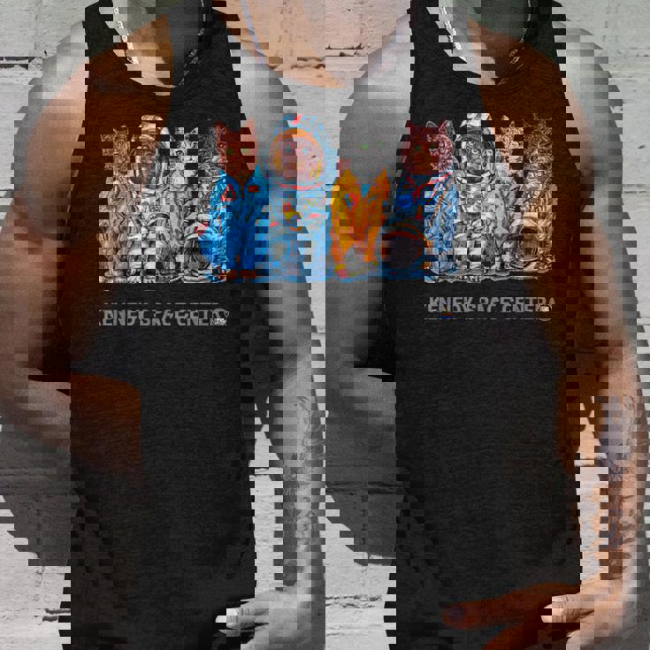 Nasa宇宙飛行士宇宙-猫の飛行服は両側で涼しい タンクトップ 彼への贈り物