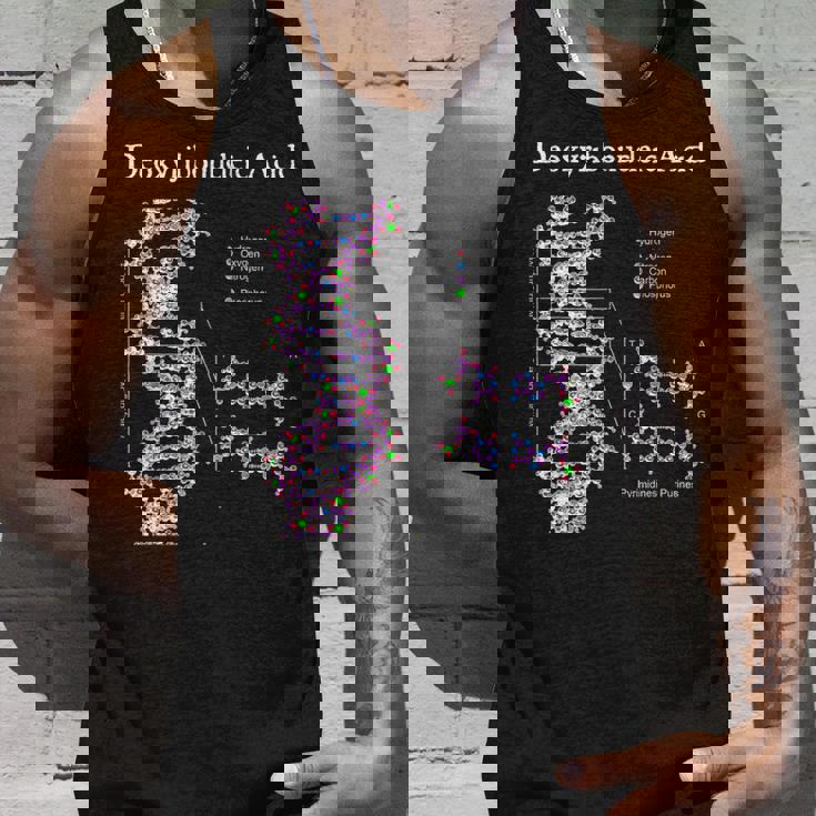 Nerdyintage Dna 遺伝学 化学 生物学 科学の先生 タンクトップ 彼への贈り物