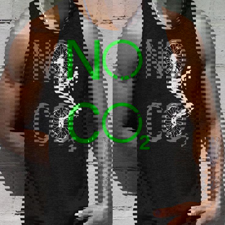 No Co2 サイクリング 気候変動対策 グリーンエネルギー Mtb タンクトップ 彼への贈り物