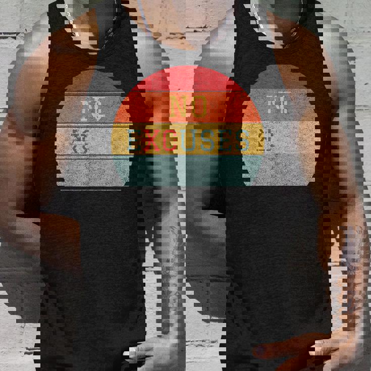 No Excuses クロスカントリー 陸上競技 ランニング タンクトップ 彼への贈り物