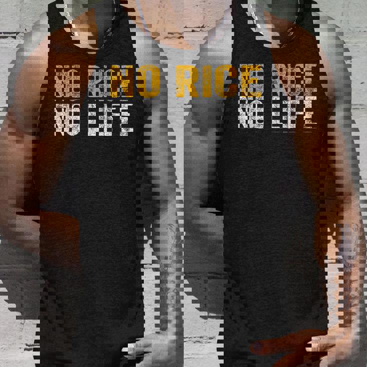 No Rice No Life シャツ タンクトップ 彼への贈り物