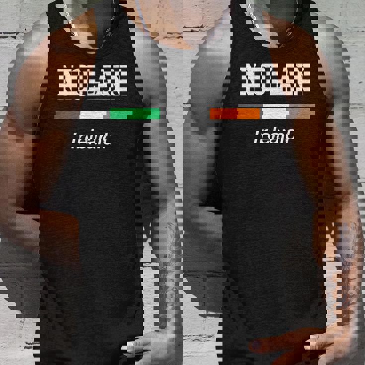 Nolan Irish Family Name 聖パトリックデー アイルランド国旗 タンクトップ 彼への贈り物