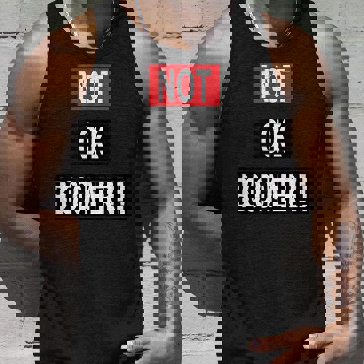 Not Ok Boomer タンクトップ 彼への贈り物