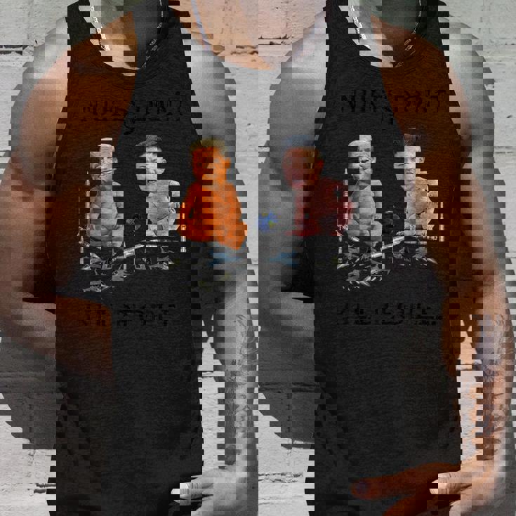 Nukes Don't Kill People…ドナルド・トランプとキム・ジョンウンティー タンクトップ 彼への贈り物