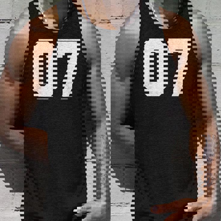 Number 07Ports Jersey Player 07 7 Fan Front Printarsity タンクトップ 彼への贈り物