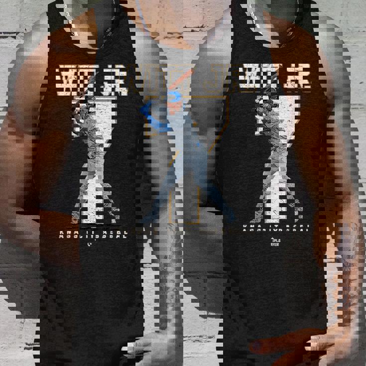 Number And Portrait Bobby Witt Jr Kansas City Mlbpa タンクトップ 彼への贈り物