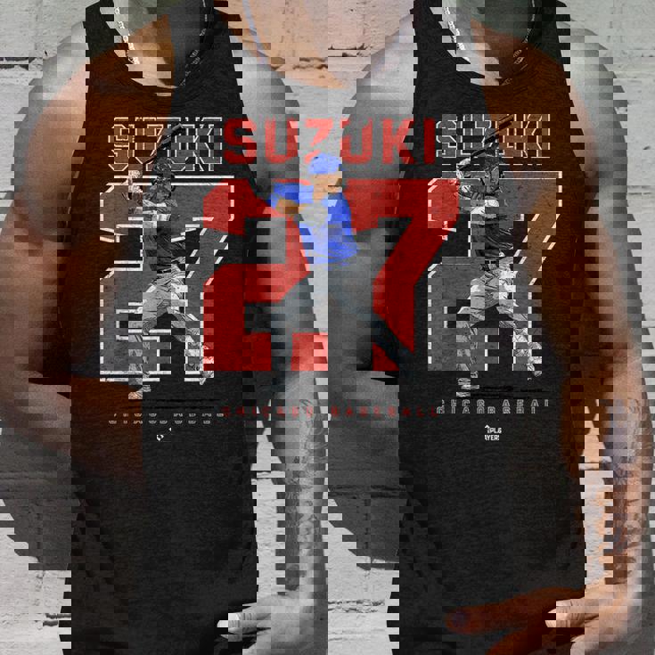 Number And Portraiteiyauzuki Chicago Mlbpa タンクトップ 彼への贈り物